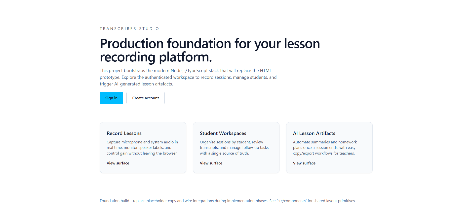 لقطة من Transcriber