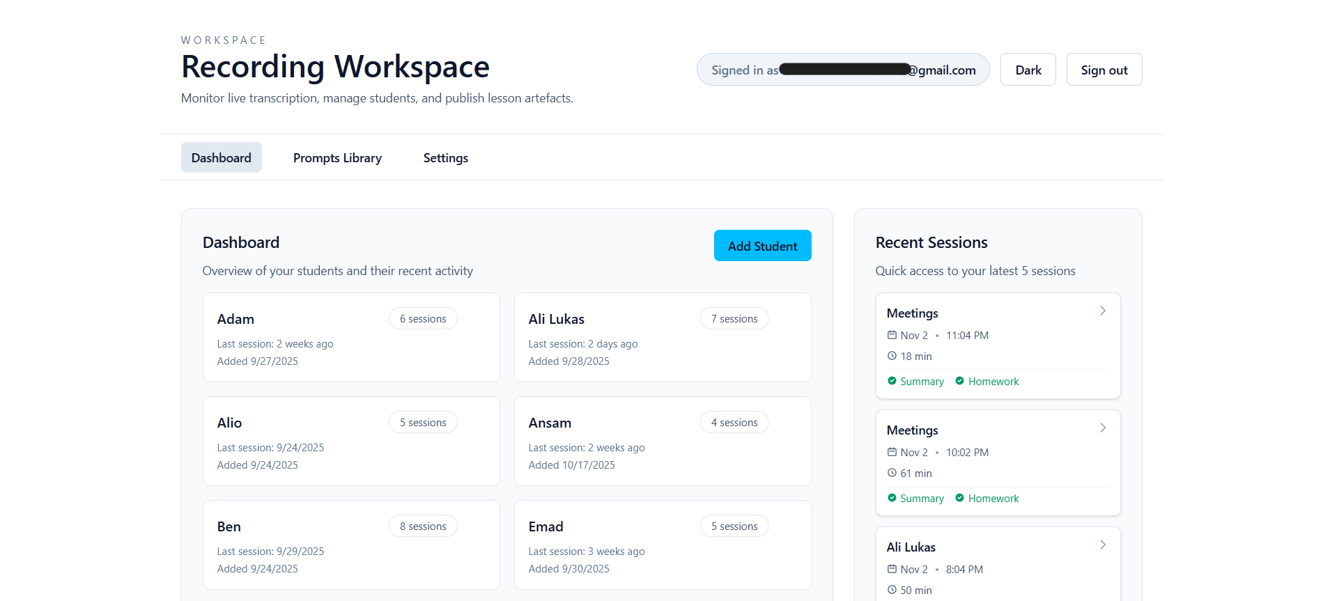لقطة من Transcriber